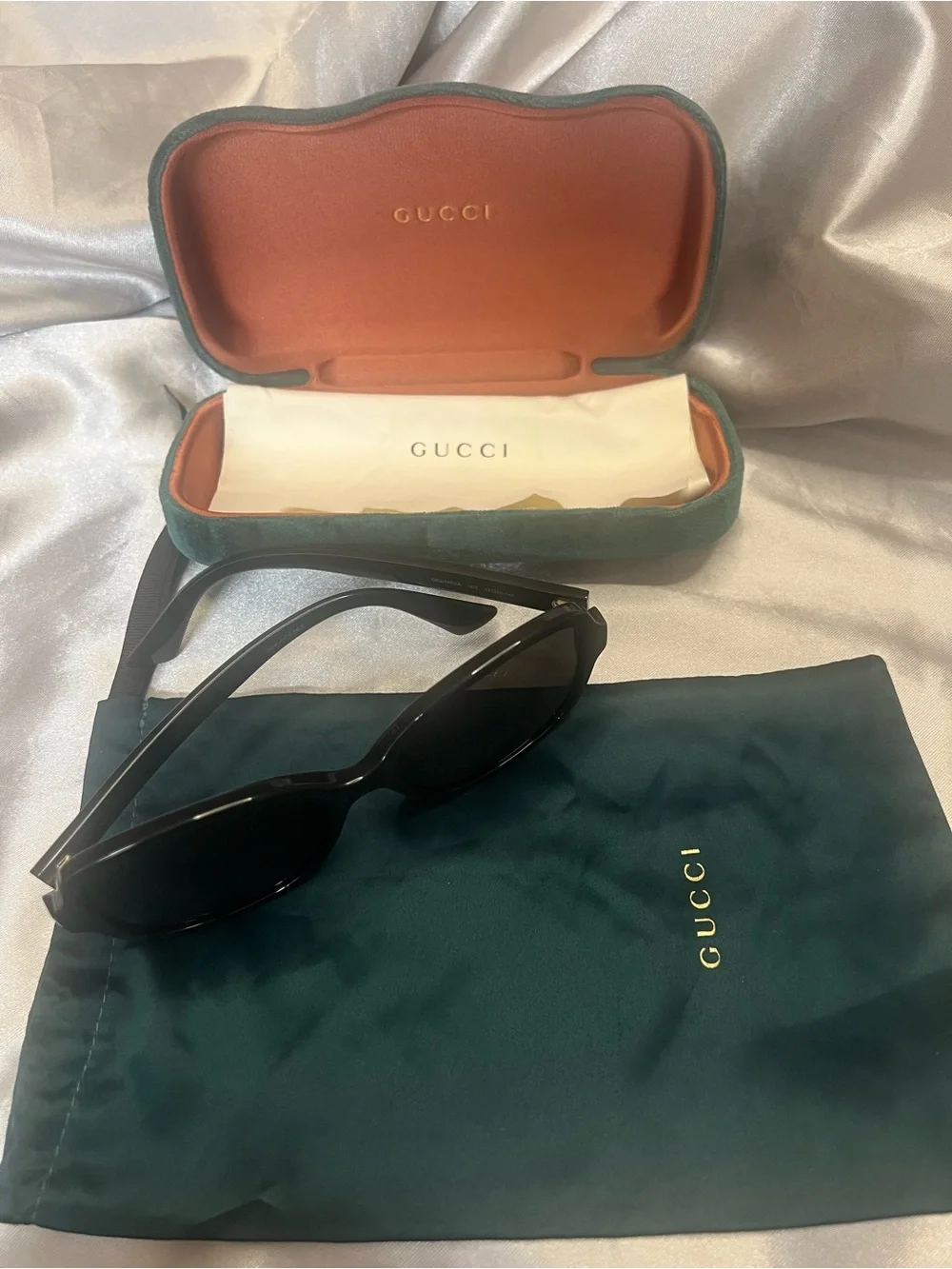 Gucci Square Sunglasses, 57mm